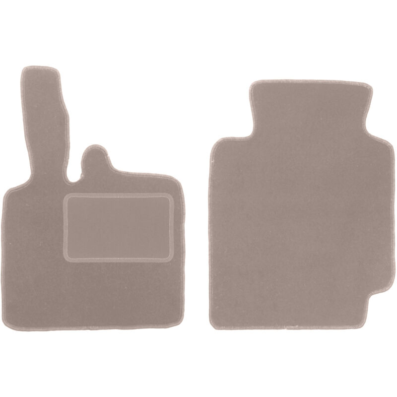 foto del prodotto tappetini in velluto beige per smart fortwo i con zampa 1998-2007