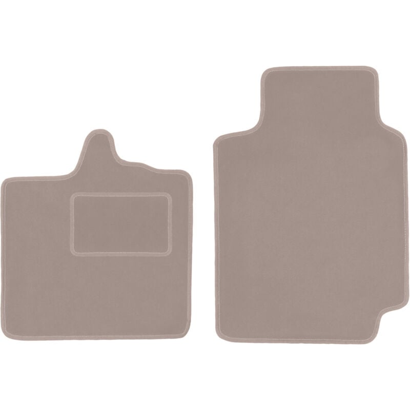 foto del prodotto tappetini in velluto beige per smart fortwo i hatchback 1998 2007 