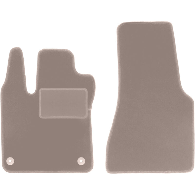 foto del prodotto tappetini in velluto beige per smart fortwo iii hatchback 2014 2020 