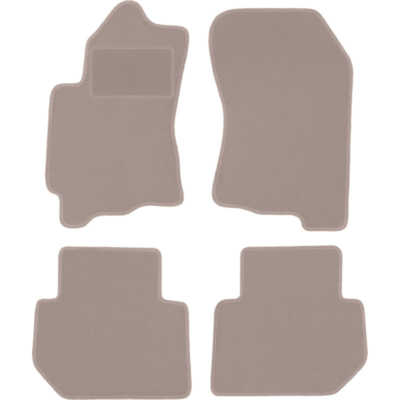 foto del prodotto tappetini in velluto beige per subaru b9 tribeca suv 2009 2009 