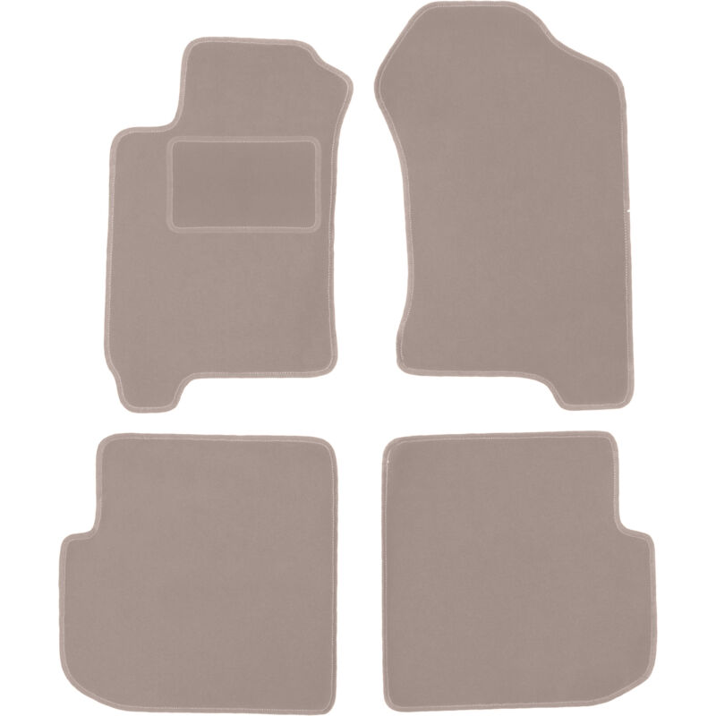 foto del prodotto tappetini in velluto beige per subaru forester i crossover 1997 2002 