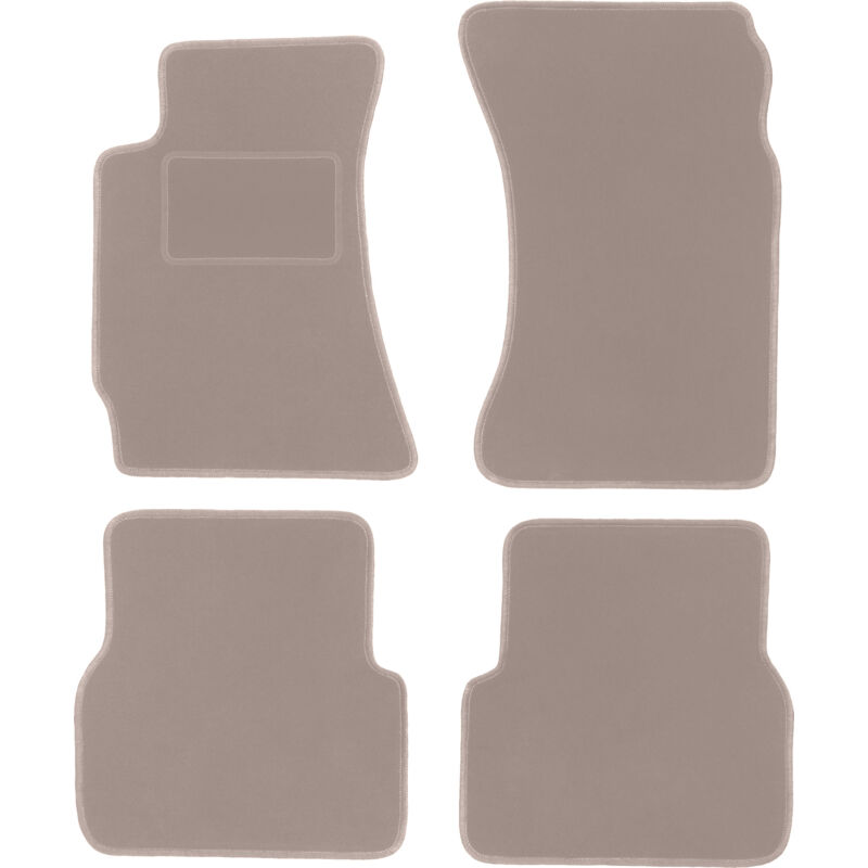 foto del prodotto tappetini in velluto beige per subaru forester ii suv 2002 2008 