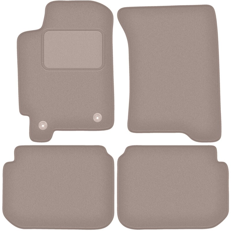 foto del prodotto tappetini in velluto beige per subaru impreza gc con prese d aria hatchback, berlina, station wagon 1992 2001 