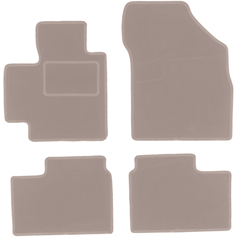foto del prodotto tappetini in velluto beige per suzuki ignis iii hatchback 2015 