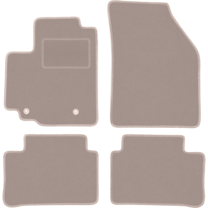 foto del prodotto tappetini in velluto beige per suzuki splash hatchback 2008 2014 