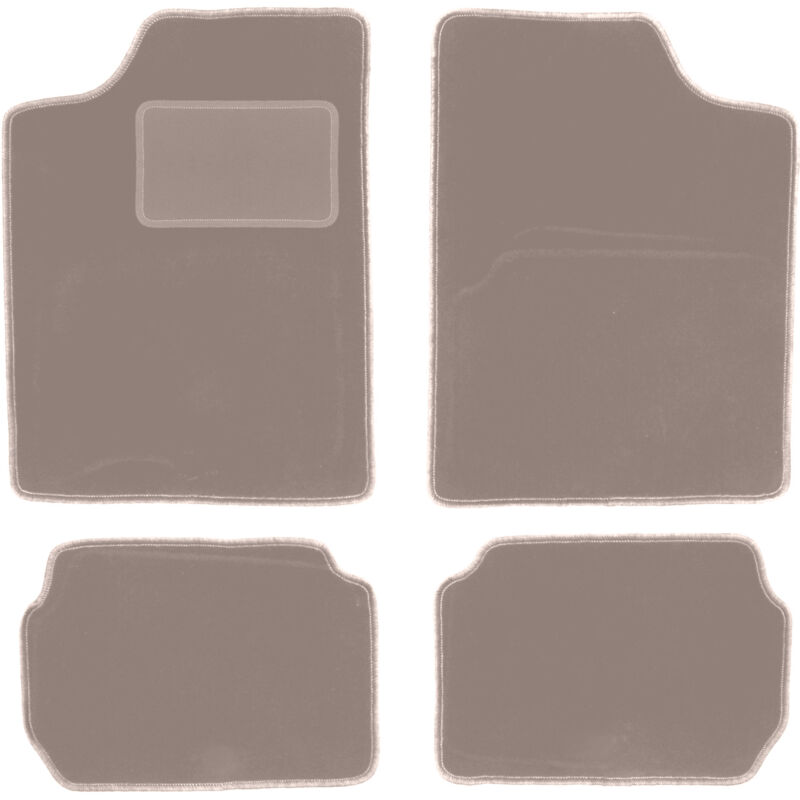 foto del prodotto tappetini in velluto beige per suzuki swift ii hatchback, berlina 1988 2004 