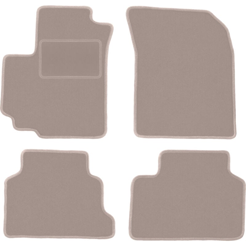 foto del prodotto tappetini in velluto beige per suzuki swift v 5d hatchback 2010 2016 