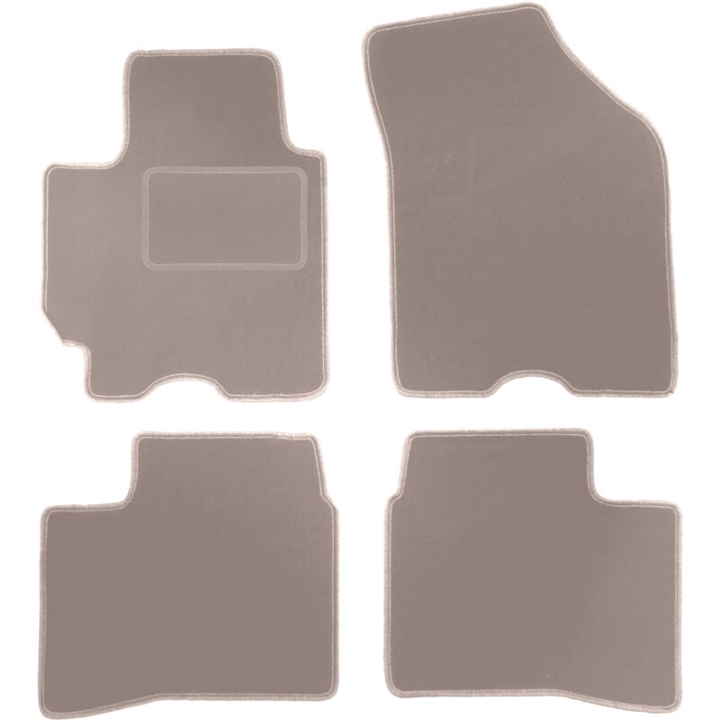 foto del prodotto tappetini in velluto beige per suzuki swift v hatchback 2017 