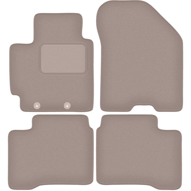 foto del prodotto tappetini in velluto beige per suzuki swift vi hatchback 2017 