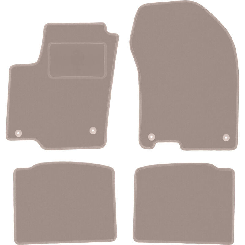 foto del prodotto tappetini in velluto beige per suzuki sx 4 s cross crossover 2013 