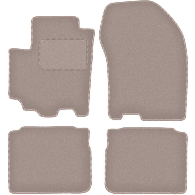 foto del prodotto tappetini in velluto beige per suzuki sx 4 s cross fl crossover 2018 