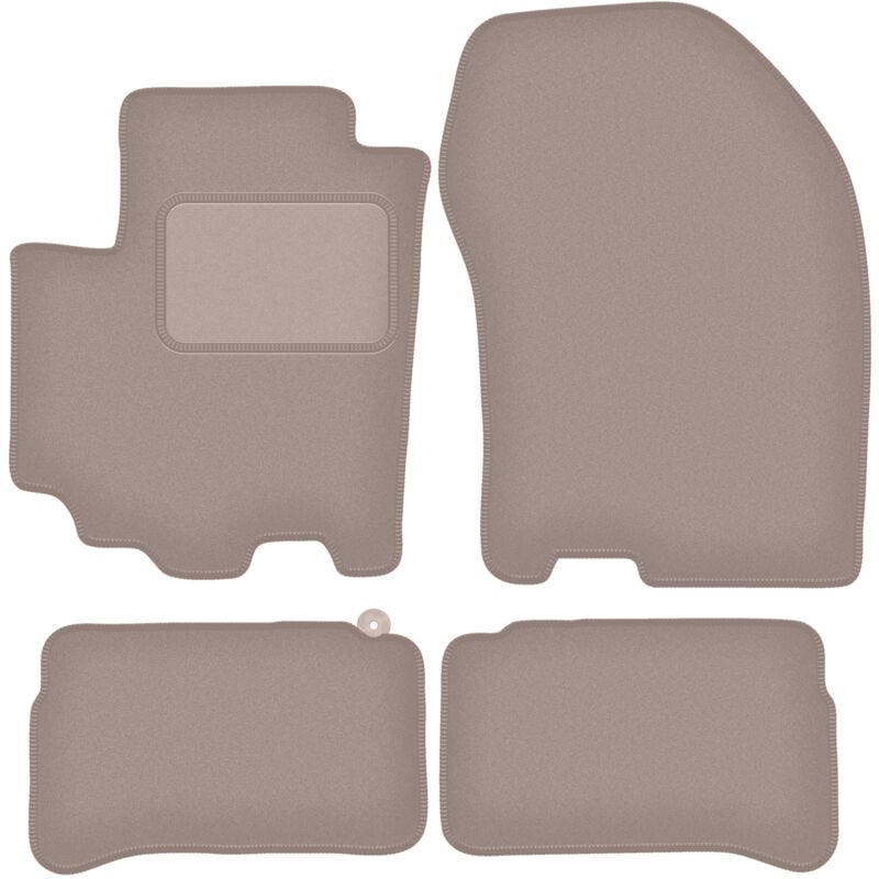 foto del prodotto tappetini in velluto beige per suzuki vitara ii fl suv 2018 