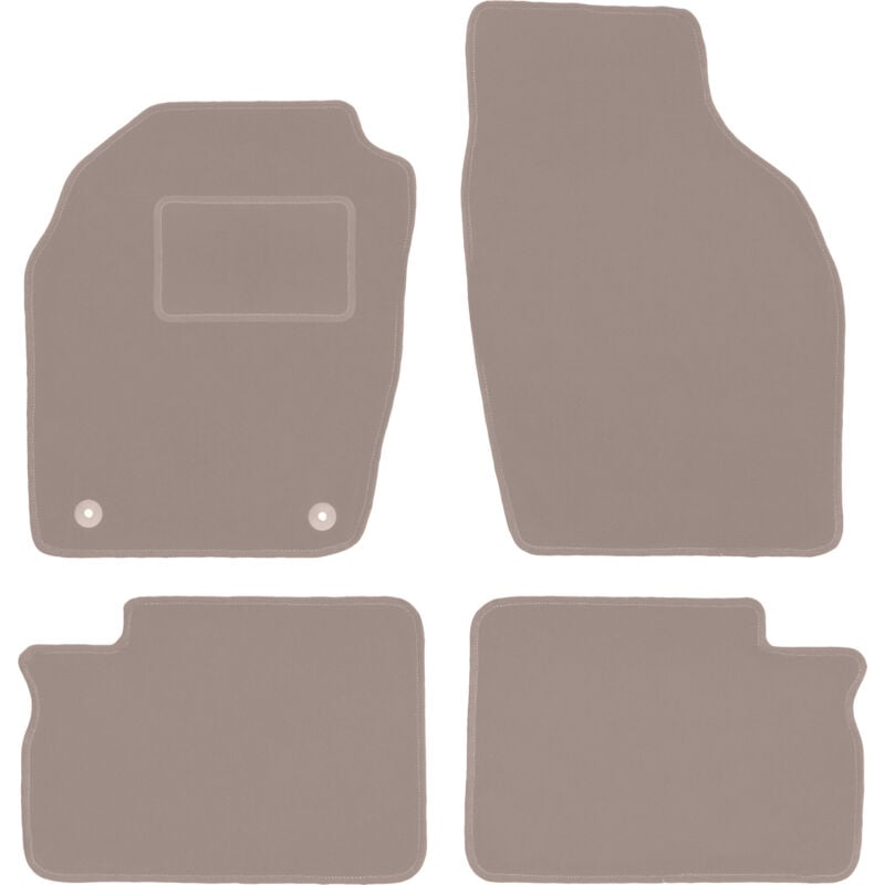 immagine 0 del prodotto tappetini in velluto beige per suzuki wagon r hatchback 1998 2010 
