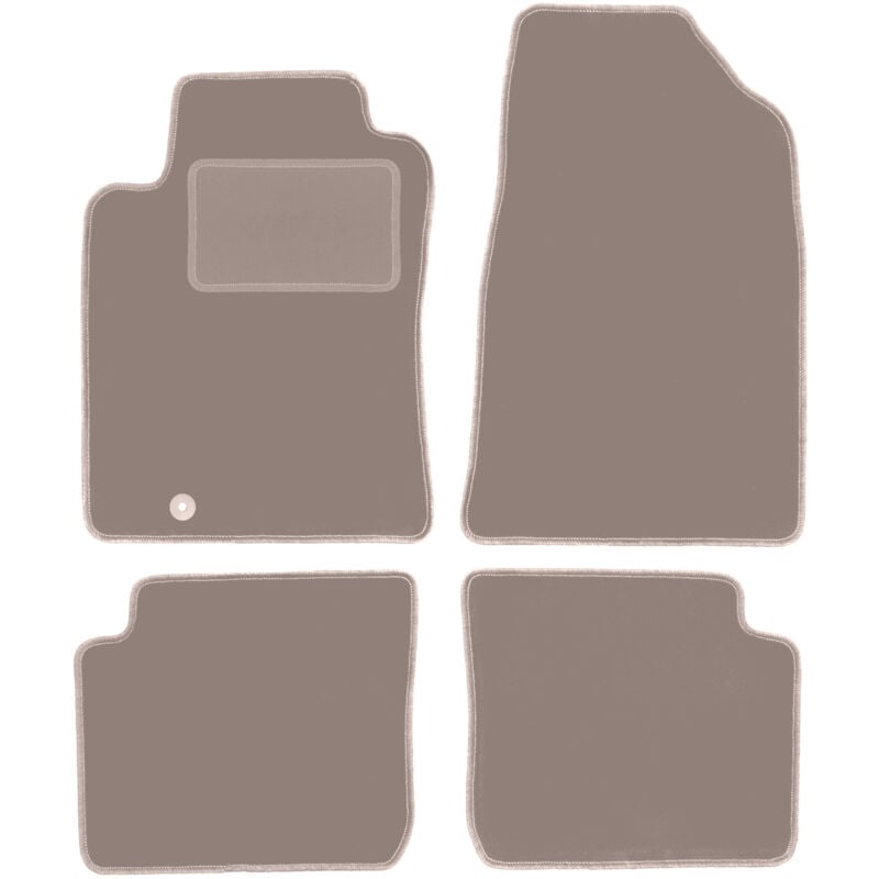 foto del prodotto tappetini in velluto beige per toyota camry iv berlina 1994 1998 