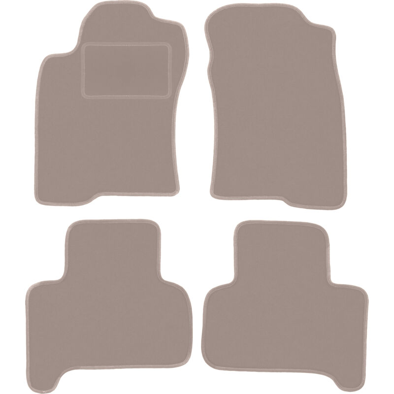 foto del prodotto tappetini in velluto beige per toyota land cruiser j120 5 porte 2002 2009 