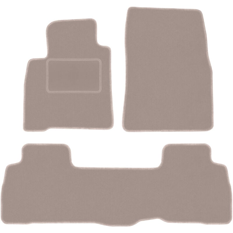 foto del prodotto tappetini in velluto beige per toyota land cruiser j200 fl fuoristrada 2015 