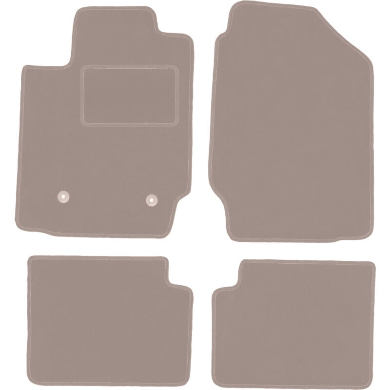 foto del prodotto tappetini in velluto beige per toyota matrix hatchback 2002 2010 
