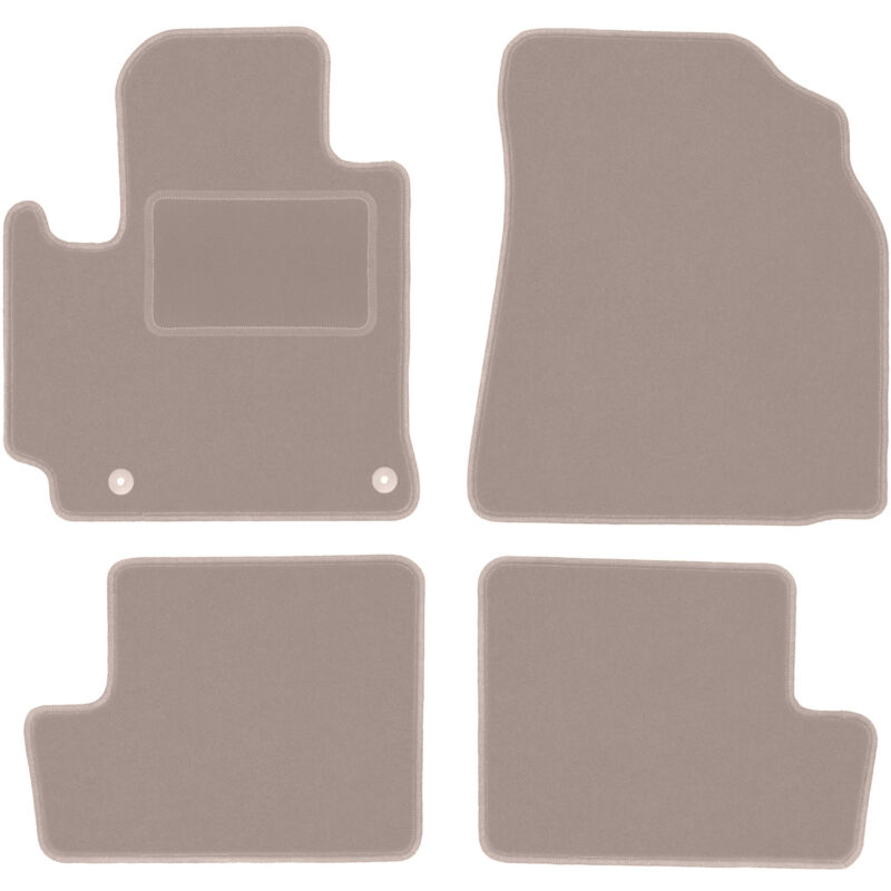 foto del prodotto tappetini in velluto beige per toyota rav4 ii 2wd 5 porte 2001 2005 