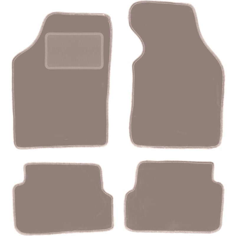 foto del prodotto tappetini in velluto beige per toyota rav4 ii fl 3 porte 2003 2005 