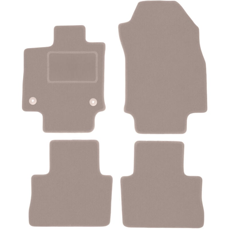 foto del prodotto tappetini in velluto beige per toyota rav4 v hybrid suv 2019 