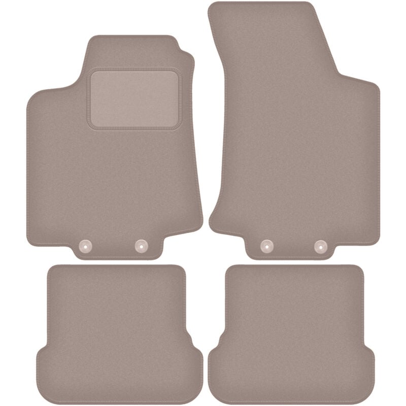 foto del prodotto tappetini in velluto beige per volkswagen golf iv cabrio 1998 2002 