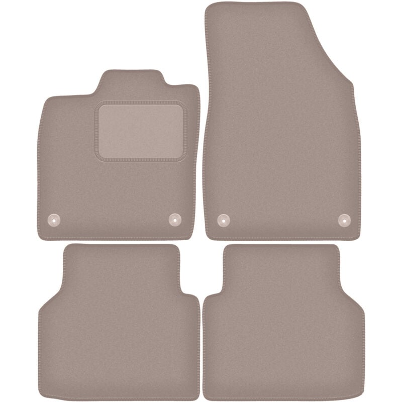 foto del prodotto tappetini in velluto beige per volkswagen id.4 crossover 2020 