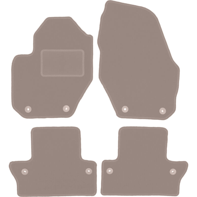 foto del prodotto tappetini in velluto beige per volvo s60 ii berlina 2010 