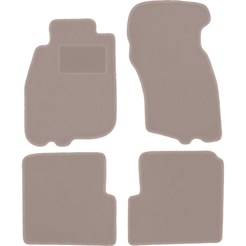 foto del prodotto tappetini in velluto beige per volvo v40 i station wagon 1995 2004 