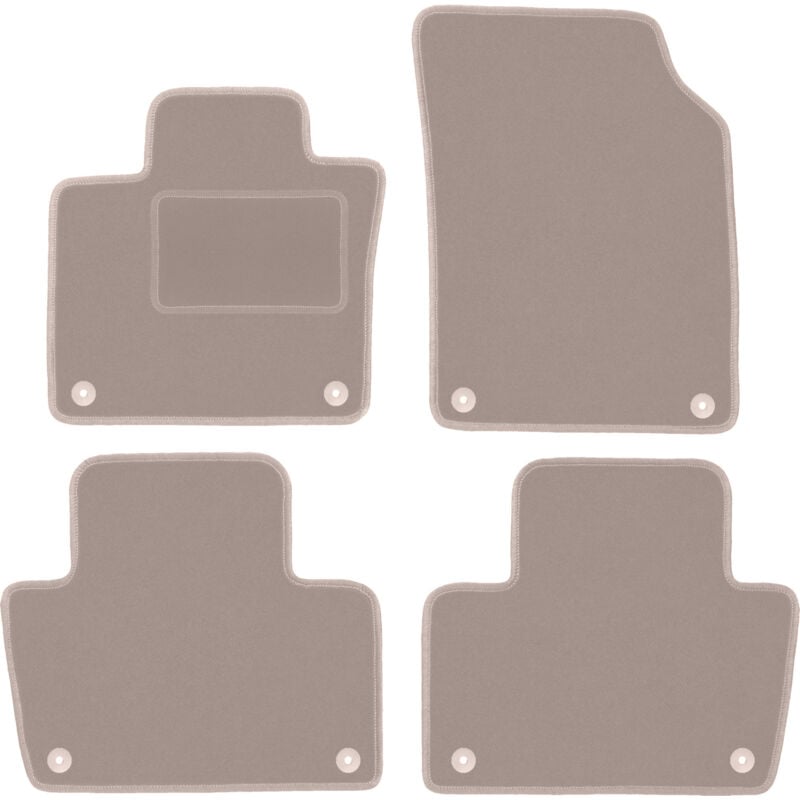 foto del prodotto tappetini in velluto beige per volvo xc90 ii suv 2015 