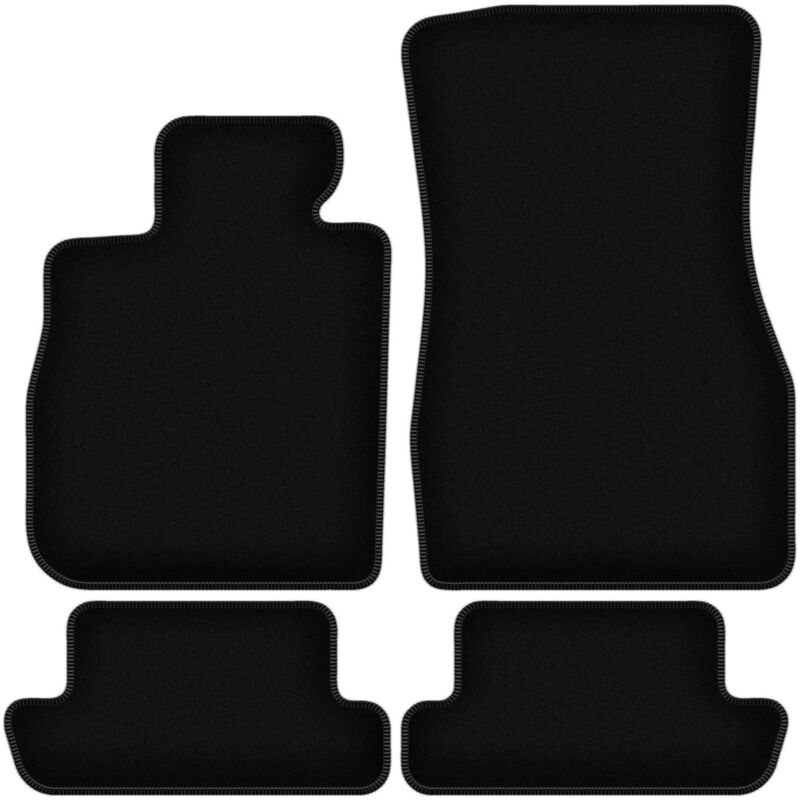 foto del prodotto tappetini in velluto nero basic per bmw 8 g14 decappottabile 2019 2022 