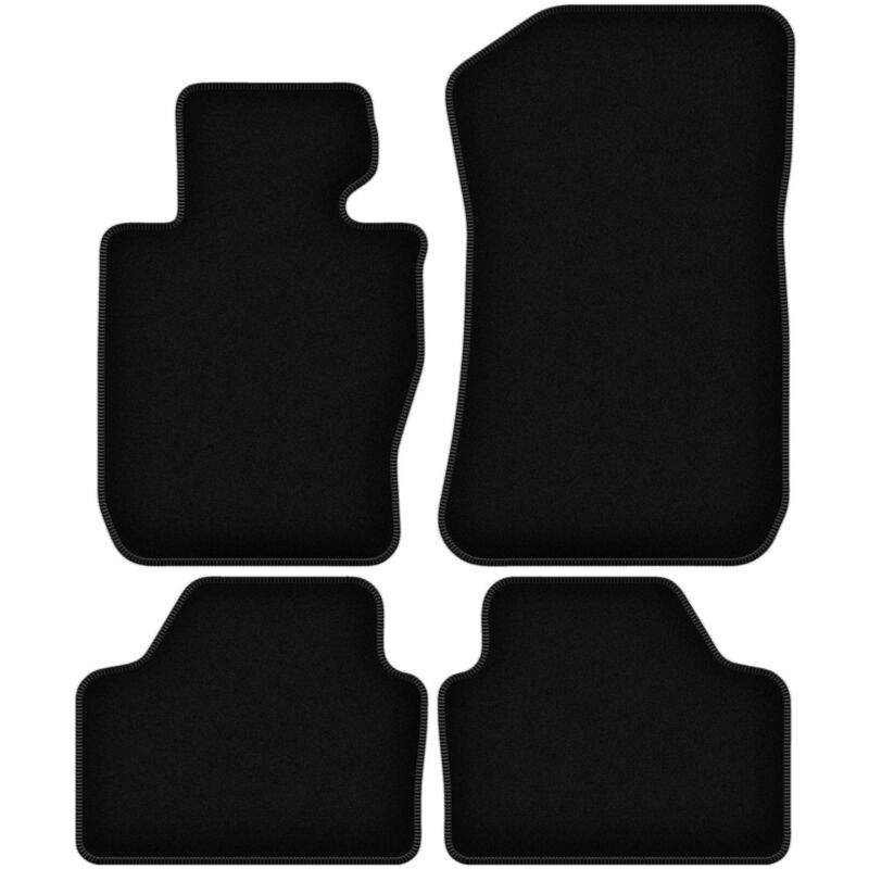 foto del prodotto tappetini in velluto nero basic per bmw x1 e84 xdrive 0 2004 2011 