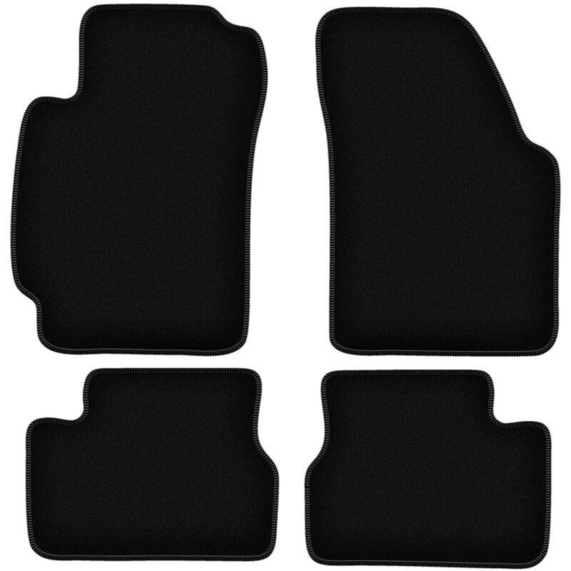 foto del prodotto tappetini in velluto nero basic per honda hr v i crossover 1999 2006 
