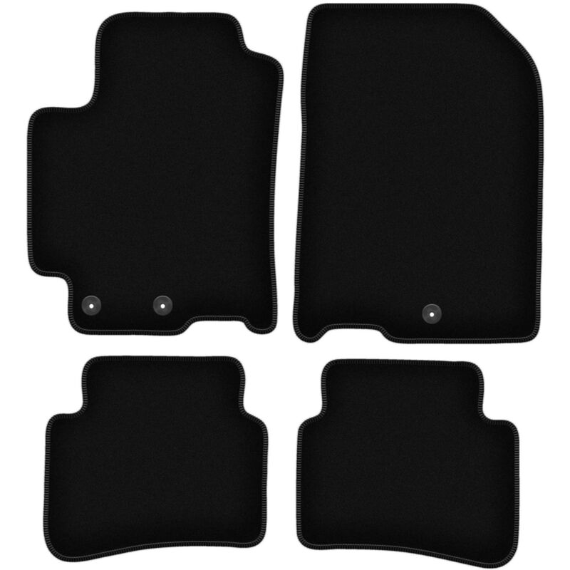 immagine 0 del prodotto tappetini in velluto nero basic per kia stonic crossover 2017 
