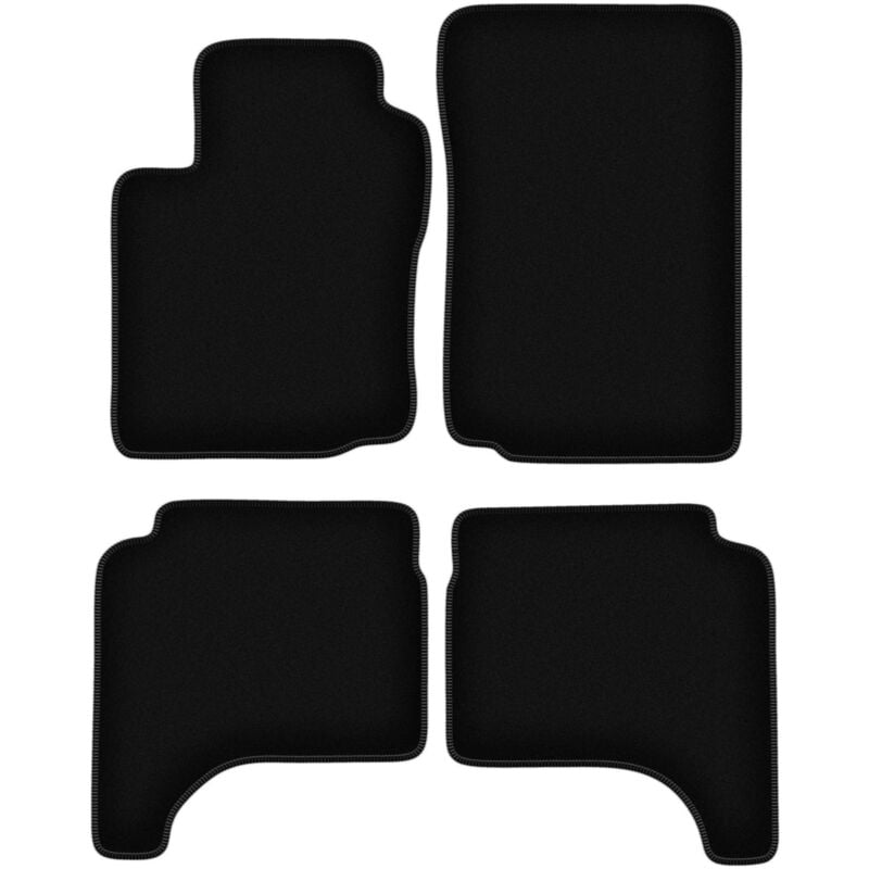 foto del prodotto tappetini in velluto nero basic per suzuki grand vitara i 5 porte 1998 2005 