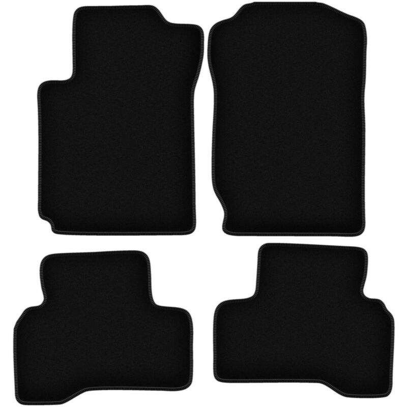 foto del prodotto tappetini in velluto nero basic per suzuki grand vitara ii 3 porte 2005 2014 