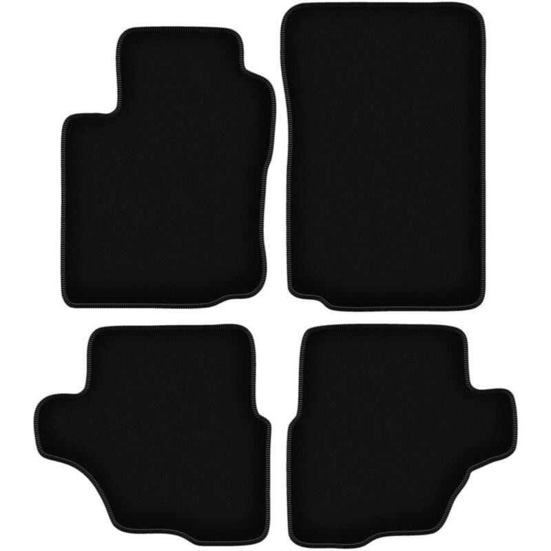 foto del prodotto tappetini in velluto nero basic per suzuki granr vitara i 3 porte 1998 2005 