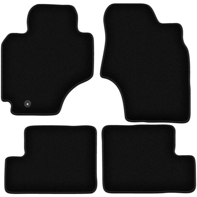 foto del prodotto tappetini in velluto nero basic per toyota rav4 ii suv 5 porte 2000 2003 
