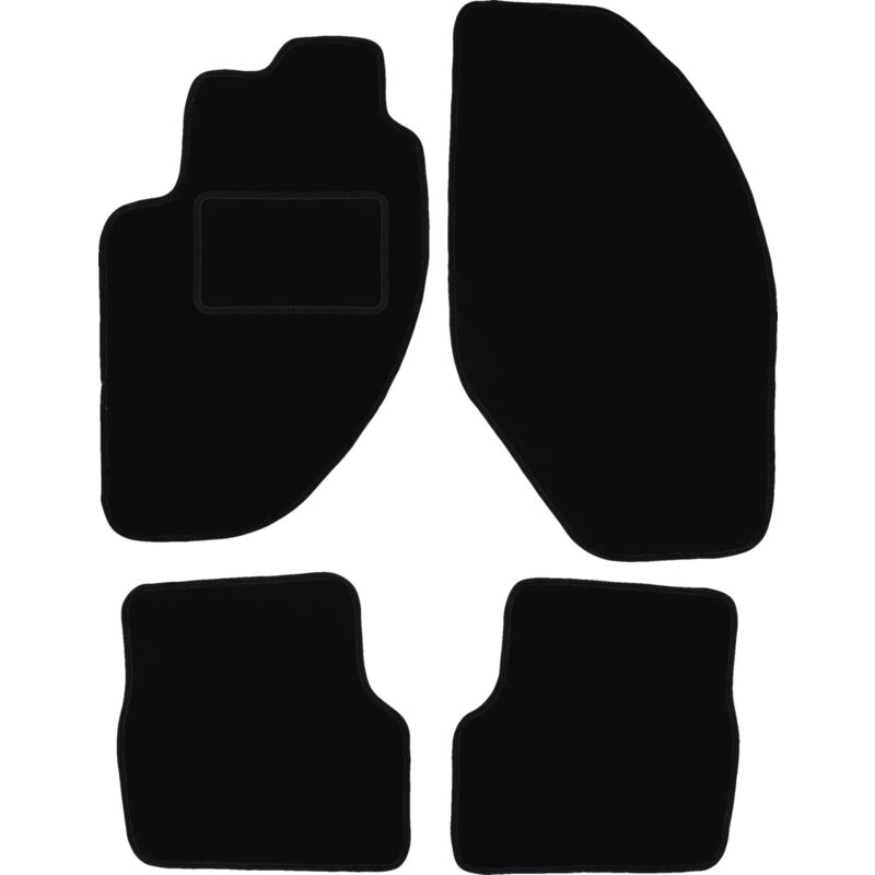 foto del prodotto tappetini in velluto nero per alfa romeo 166 berlina 1998 2009 