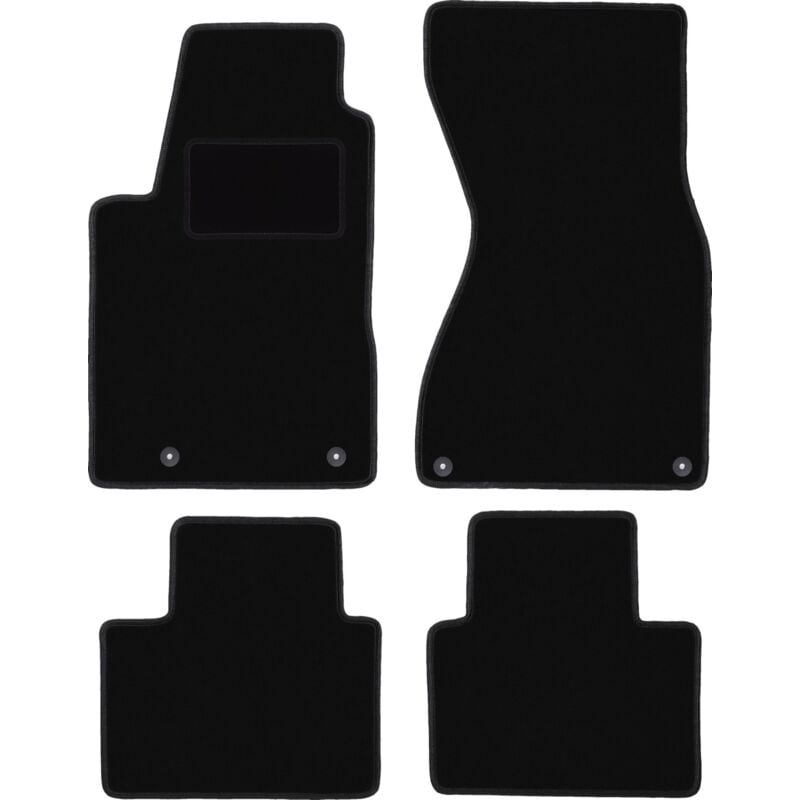 foto del prodotto tappetini in velluto nero per audi a8 d2 berlina 1994 2002 