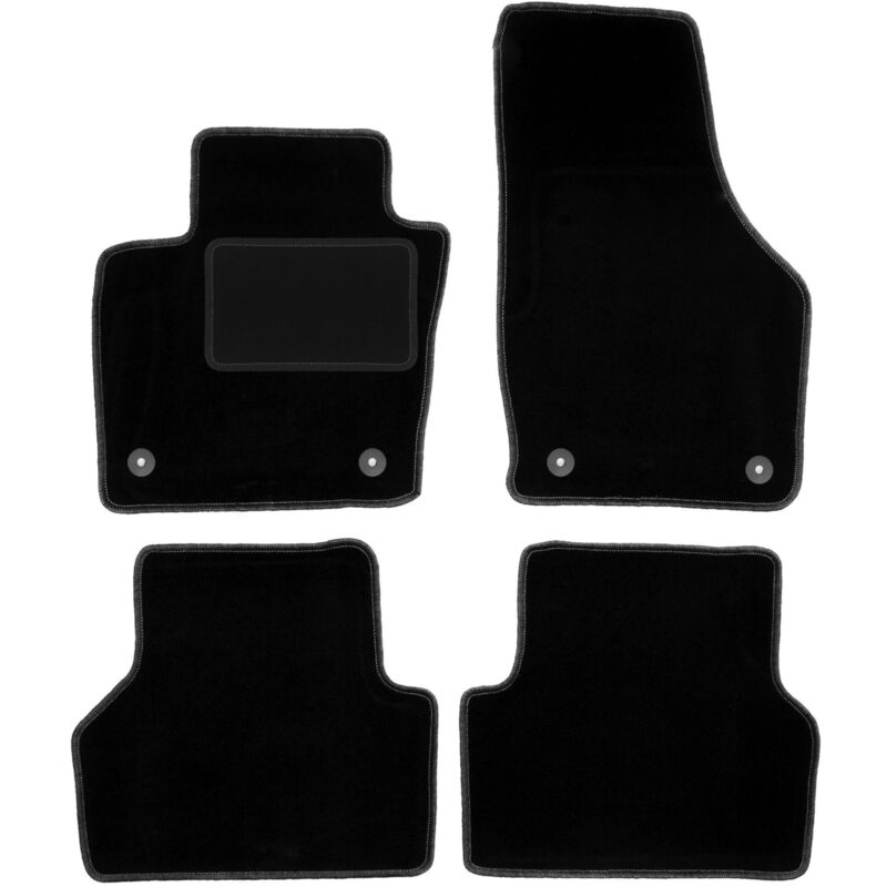 foto del prodotto tappetini in velluto nero per audi q3 i 8u suv 2011 2018 