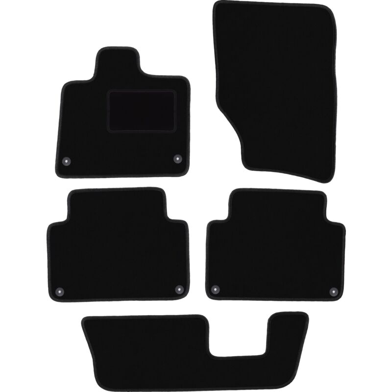 foto del prodotto tappetini in velluto nero per audi q7 i 4l suv 2005 2015 