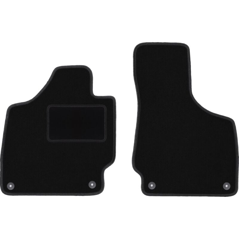 foto del prodotto tappetini in velluto nero per audi tt ii 8j cabrio, roadster, coup 2006 2014 
