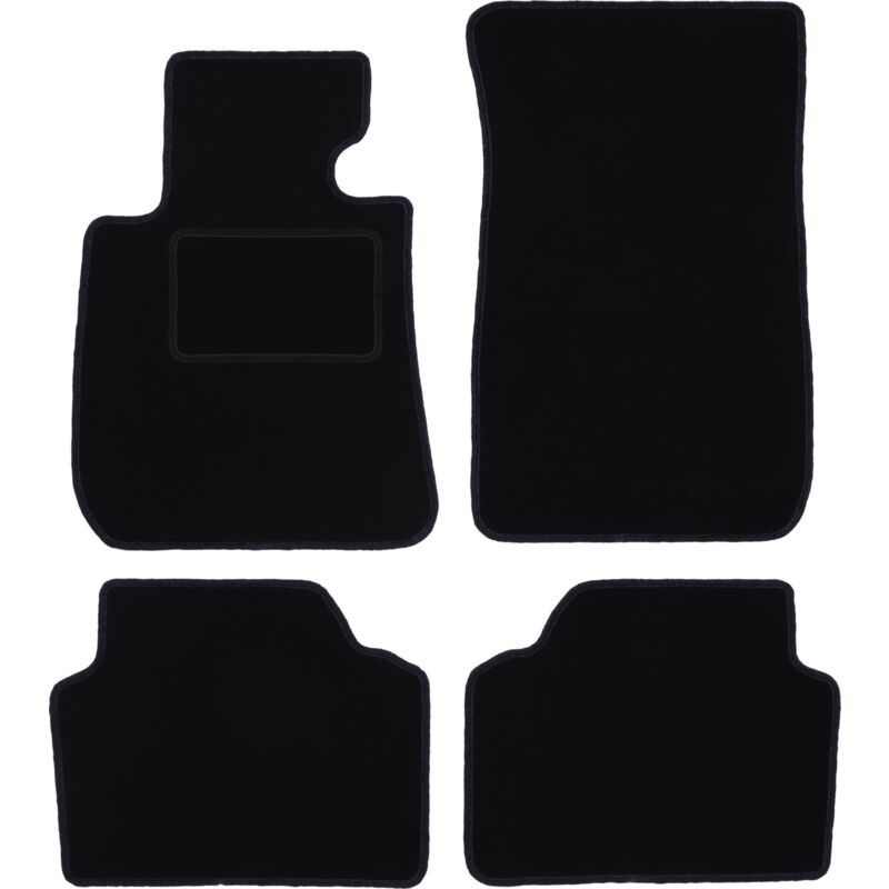 foto del prodotto tappetini in velluto nero per bmw 1 f20 hatchback 2011 2019 
