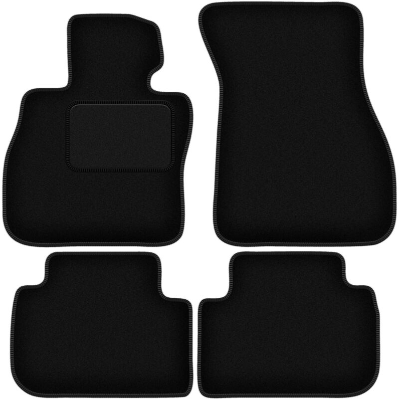 foto del prodotto tappetini in velluto nero per bmw 2 f44 coup 2020 