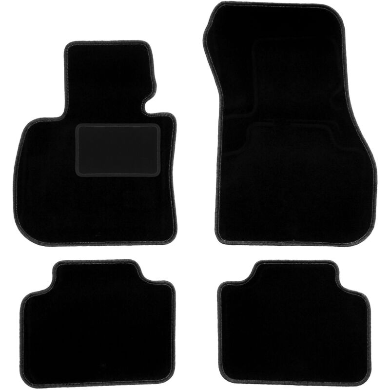 foto del prodotto tappetini in velluto nero per bmw 2 f45 active tourer 2015 