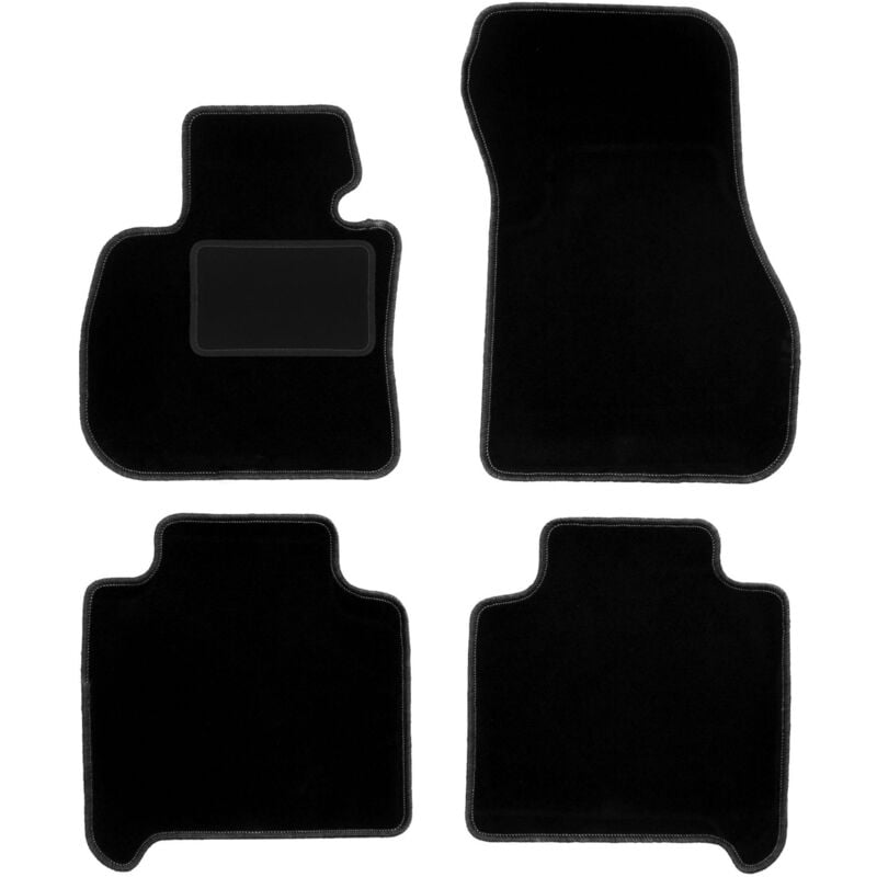 foto del prodotto tappetini in velluto nero per bmw 2 f46 gran tourer 2015 