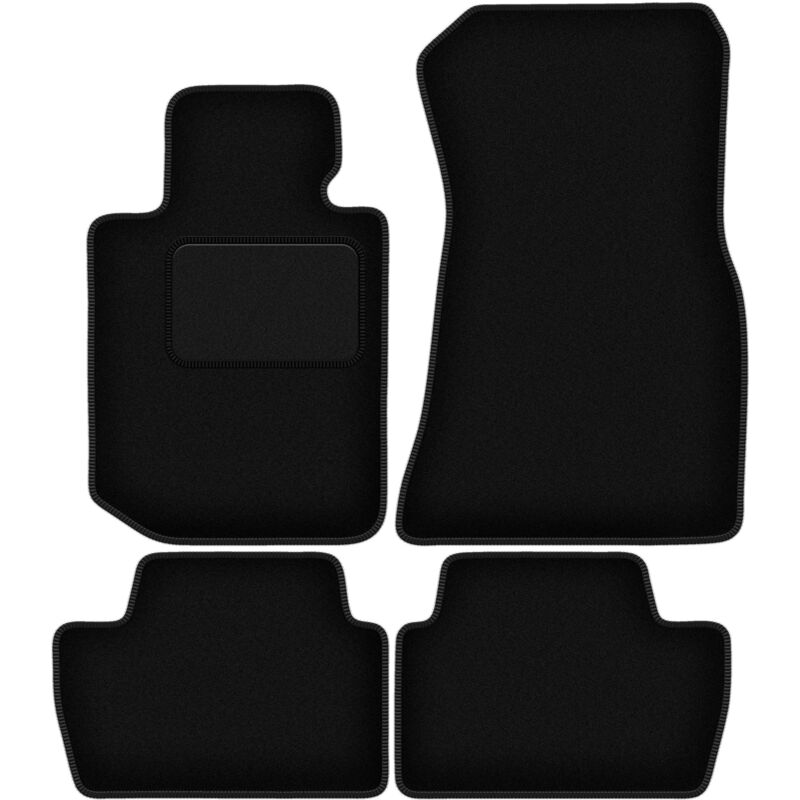 foto del prodotto tappetini in velluto nero per bmw 2 g42 coupe 2021 2022 