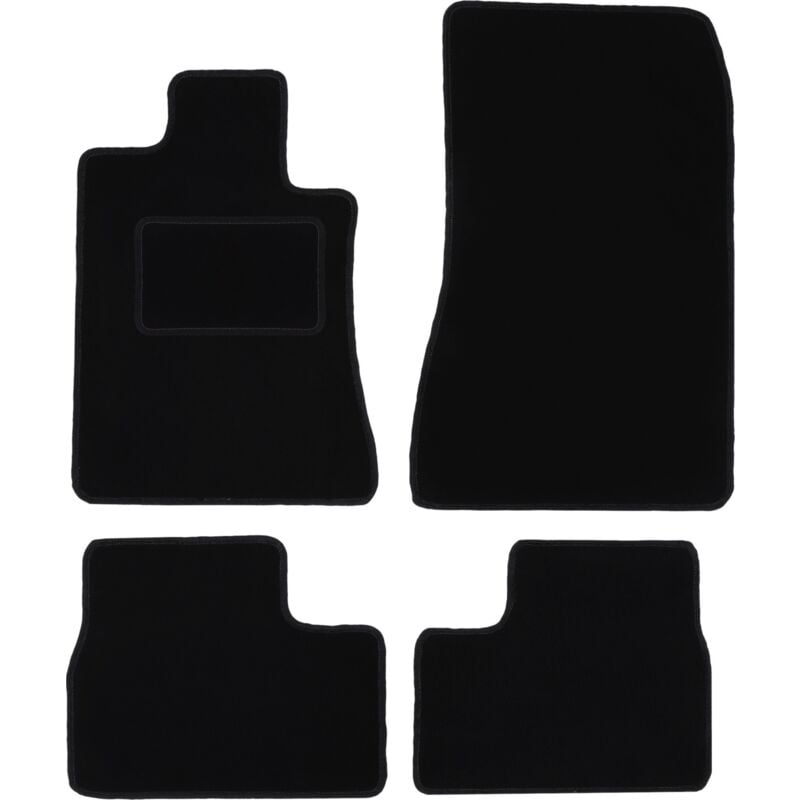 foto del prodotto tappetini in velluto nero per bmw 3 e30 berlina, station wagon 1982 1994 
