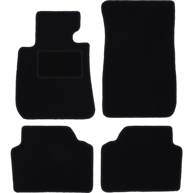 foto del prodotto tappetini in velluto nero per bmw 3 e90 berlina 2004 2011 