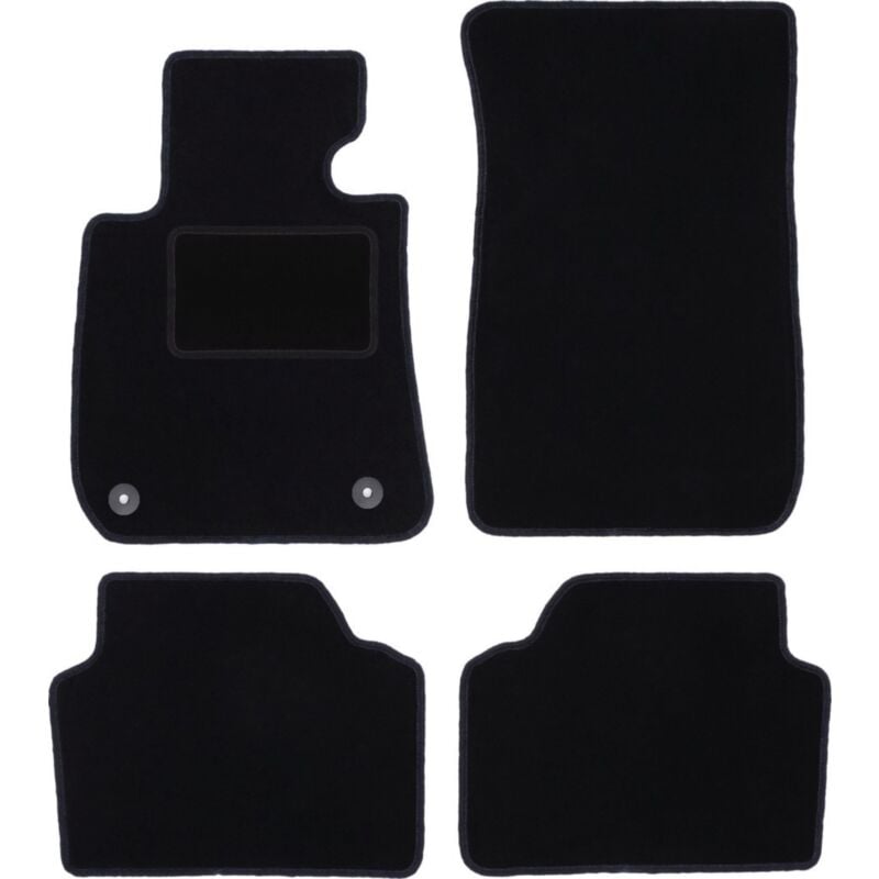 foto del prodotto tappetini in velluto nero per bmw 3 e90 berlina 2004 2011 